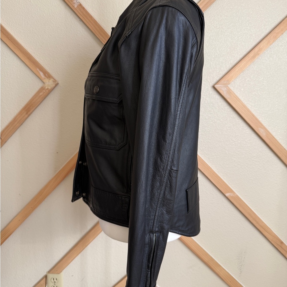 Vintage Harley Davidson “An American Legend” Genuine Leather Jacket * Womens XS - Picture 2 of 15